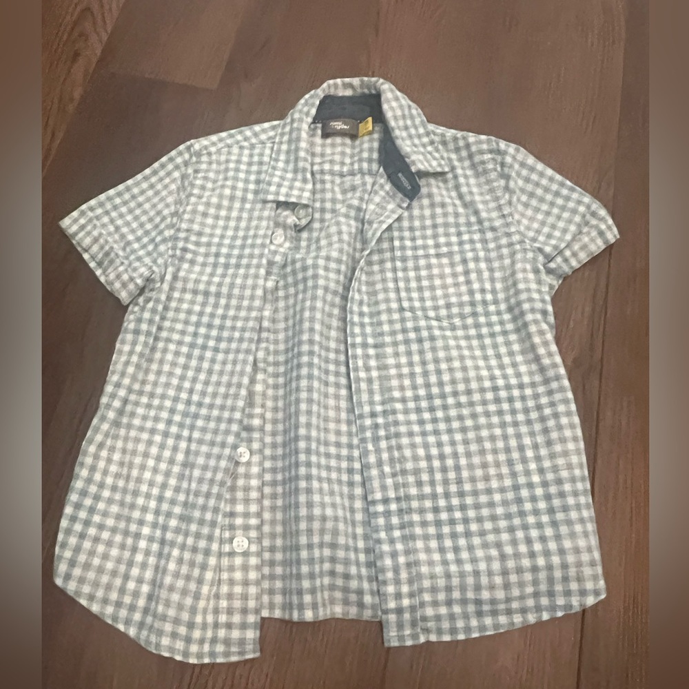 Rumi &  Ryder short sleeve collared button up